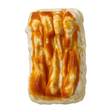 Ruffled Cream Cake Taba Squishy — One Style — isolated product view