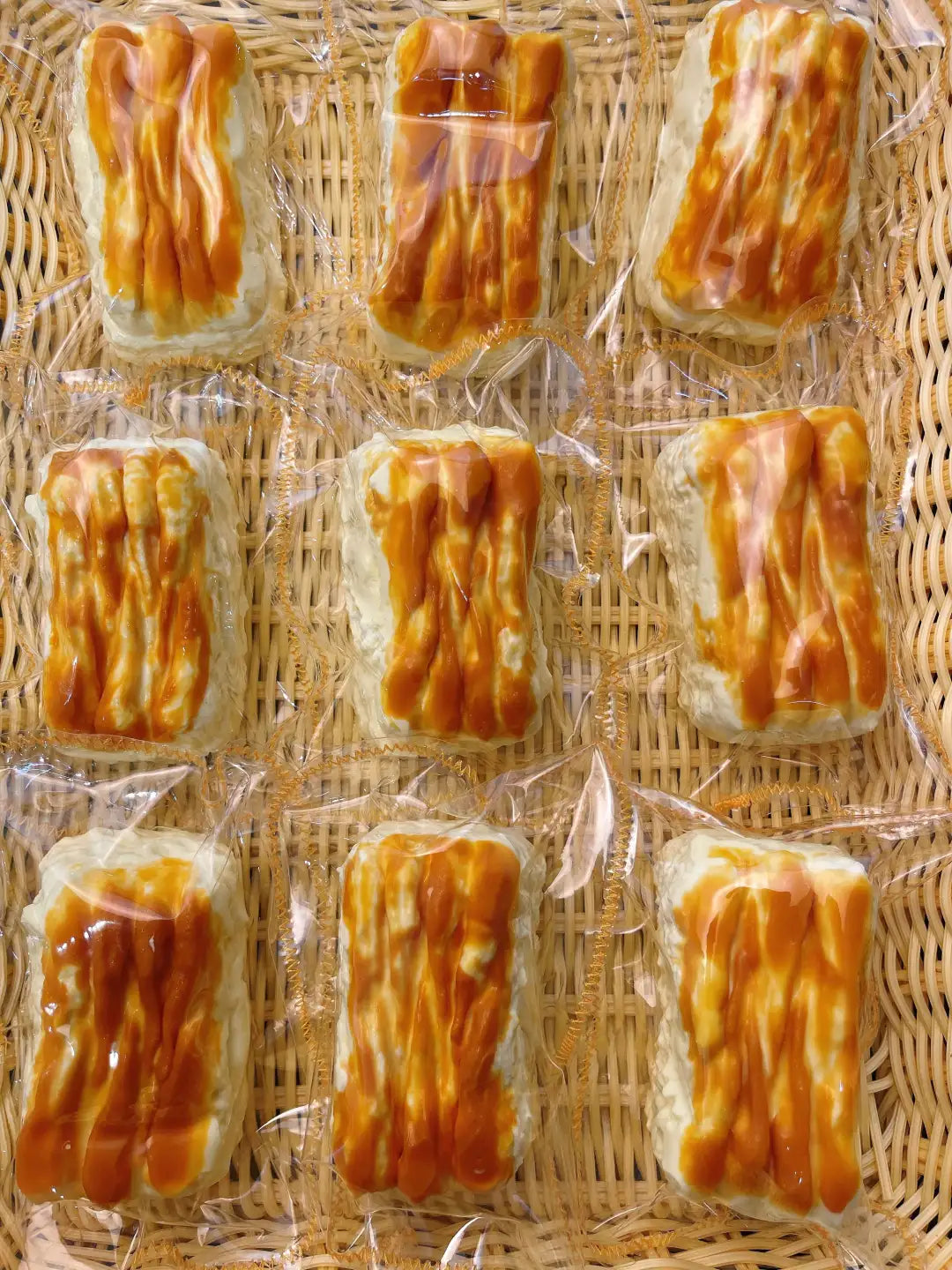 Ruffled Cream Cake Taba Squishy — One Style — original product photograph