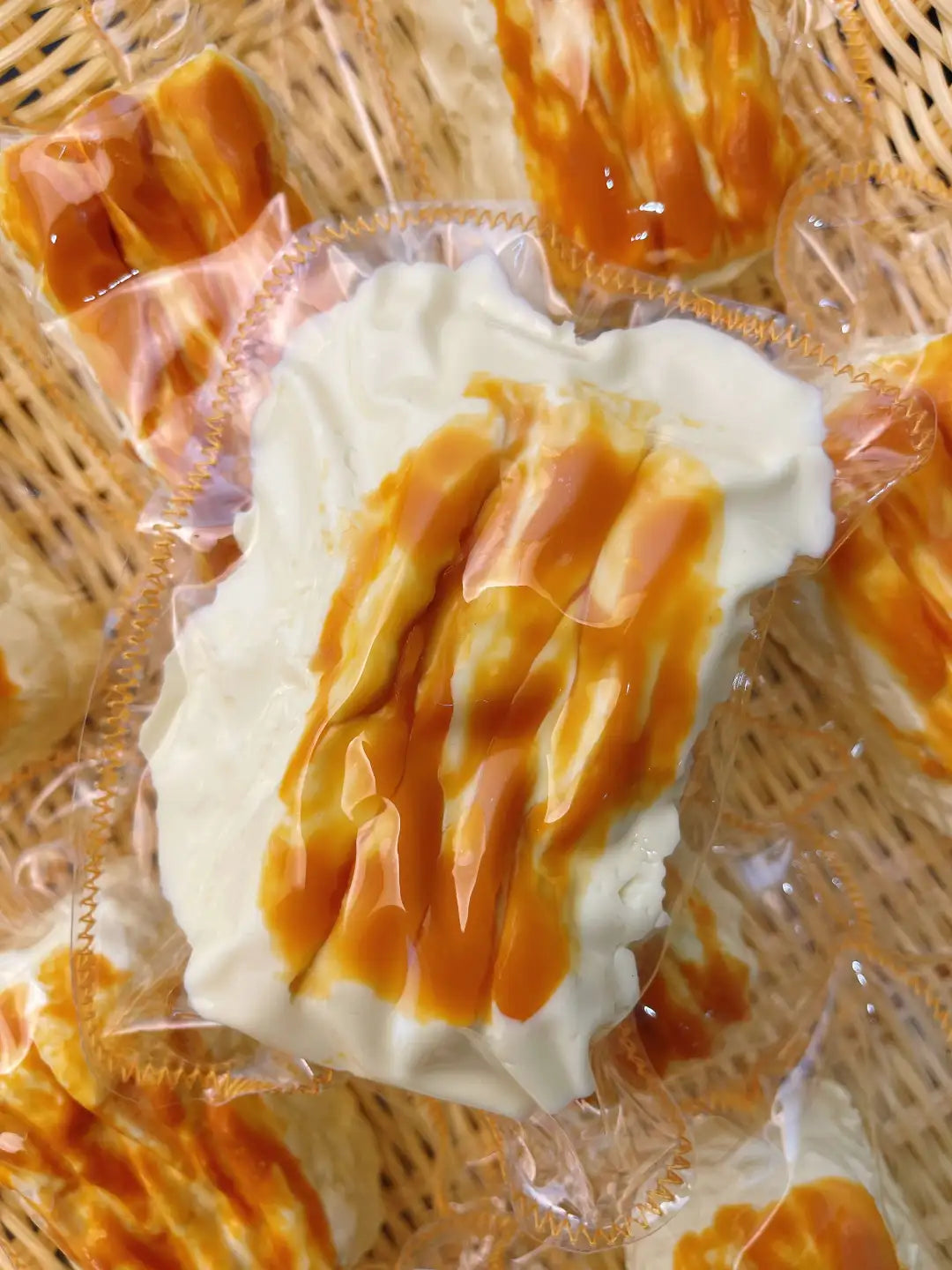 Ruffled Cream Cake Taba Squishy — One Style — original product photograph