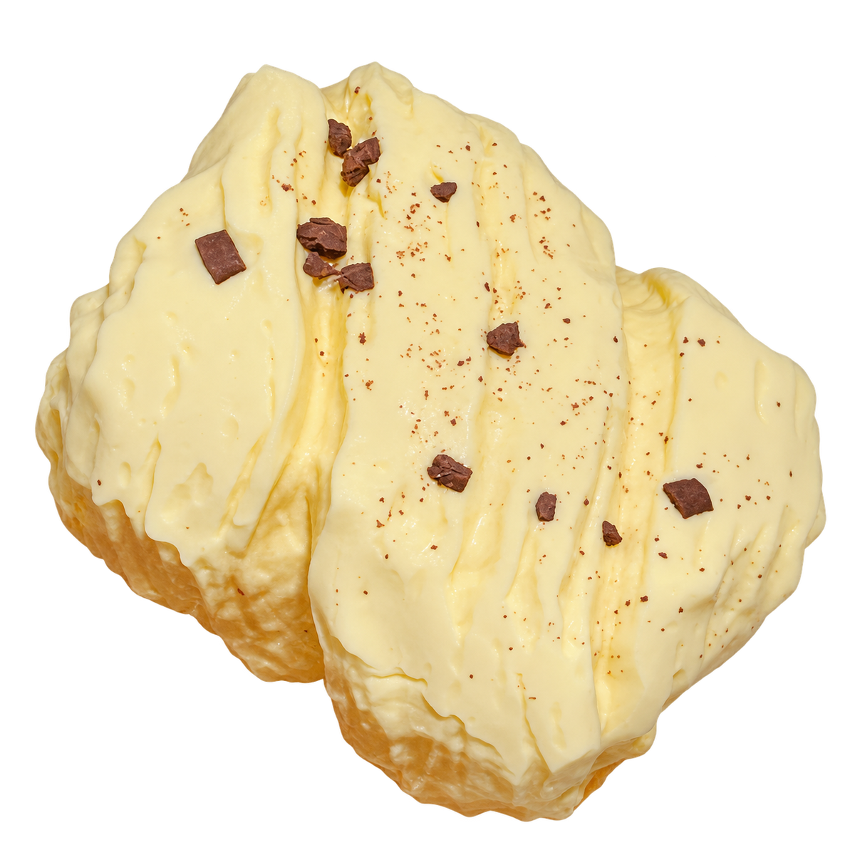 Flaky Custard Bread Taba Squishy — One Style — isolated product view