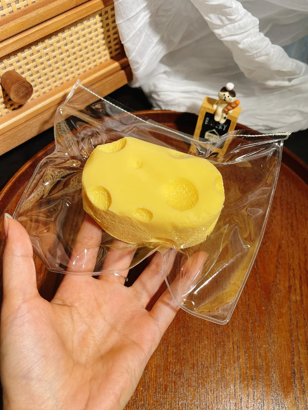Velvet Cheesecake Taba Squishy — One Style — original product photograph