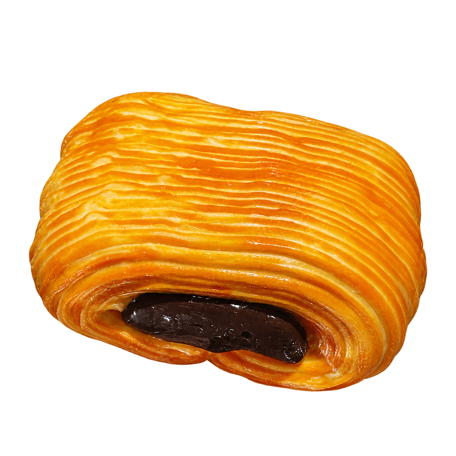 Chocolate Brownie Croissant Taba Squishy — One Style — isolated product view