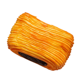Chocolate Brownie Croissant Taba Squishy — One Style — isolated product view
