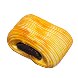 Chocolate Brownie Croissant Taba Squishy — One Style — isolated product view