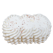 Triple Cream Stack Taba Squishy — White — isolated product view
