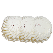 Triple Cream Stack Taba Squishy — White — isolated product view