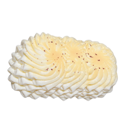 Triple Cream Stack Taba Squishy — Soy Milk — isolated product view
