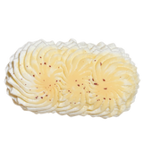 Triple Cream Stack Taba Squishy — Soy Milk — isolated product view