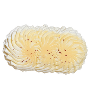 Triple Cream Stack Taba Squishy — Soy Milk — isolated product view