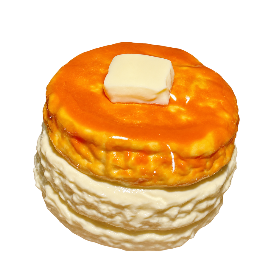 Large Pancake Stack Taba Squishy — One Style — isolated product view