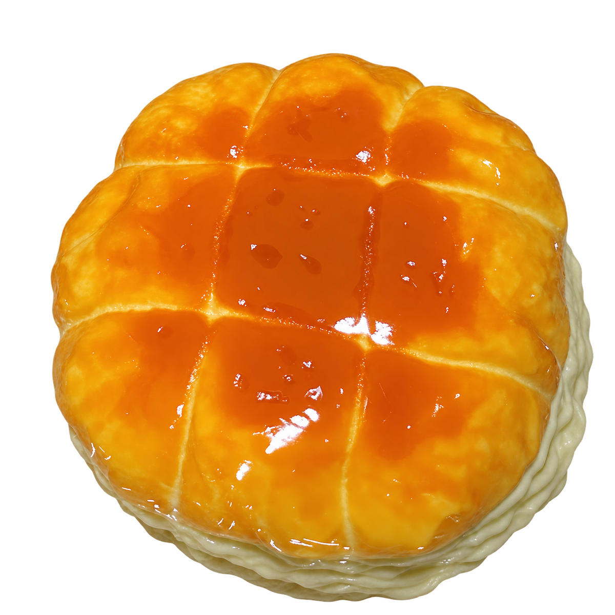 Pineapple Bun Taba Squishy — One Style — isolated product view