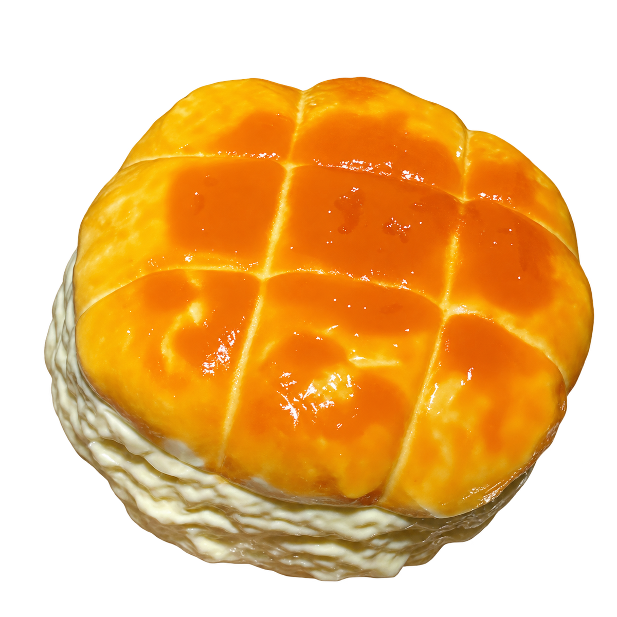 Pineapple Bun Taba Squishy — One Style — isolated product view