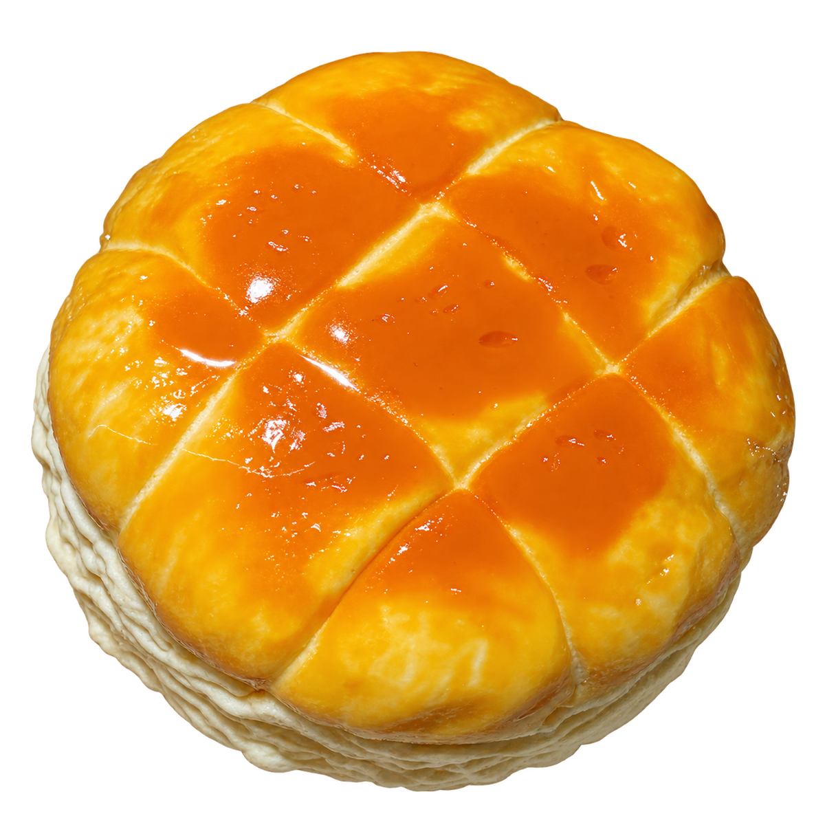Pineapple Bun Taba Squishy — One Style — isolated product view