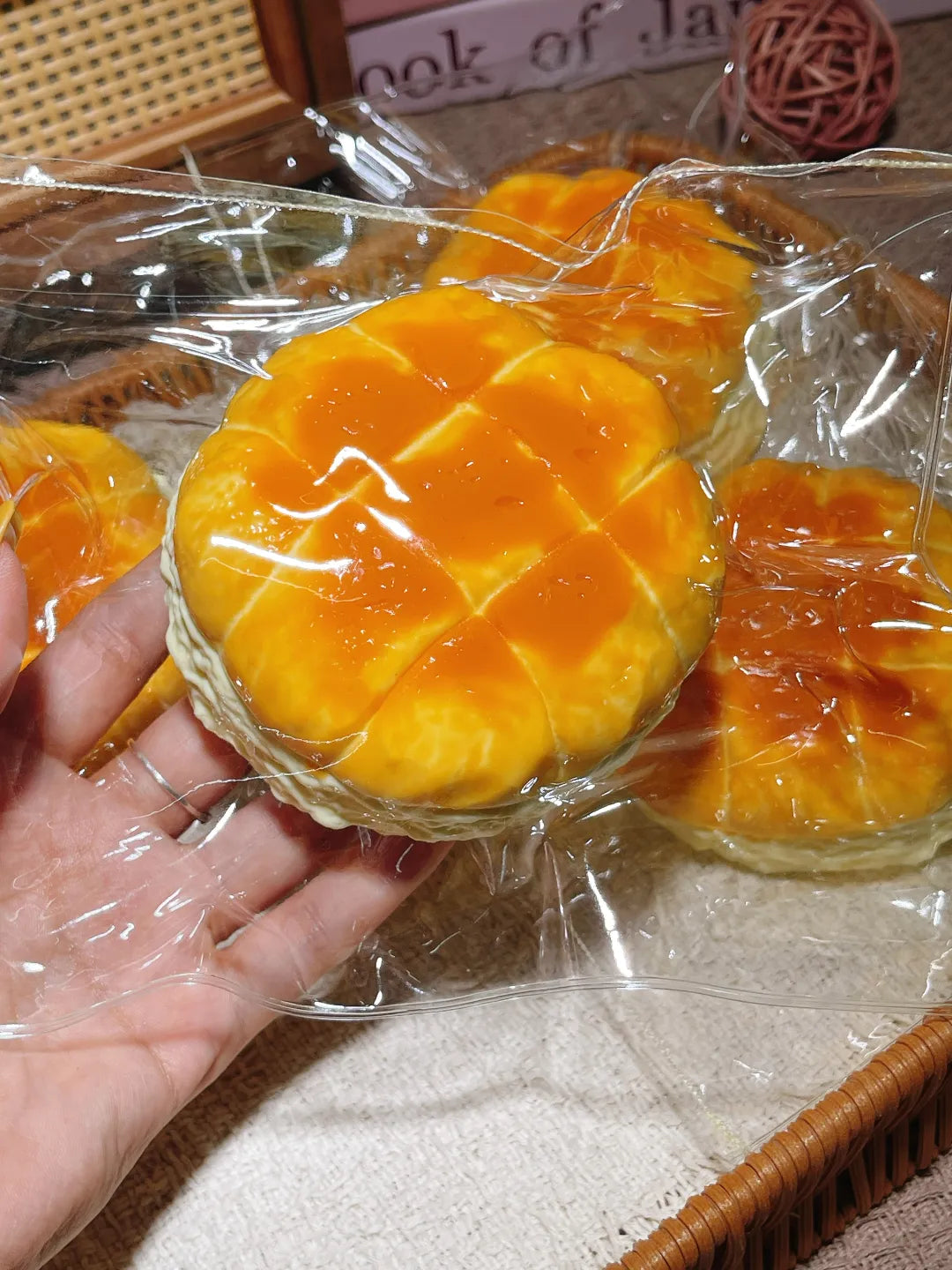 Pineapple Bun Taba Squishy — One Style — original product photograph