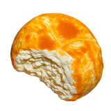Bite Mark Bread Roll Taba Squishy — One Style — isolated product view