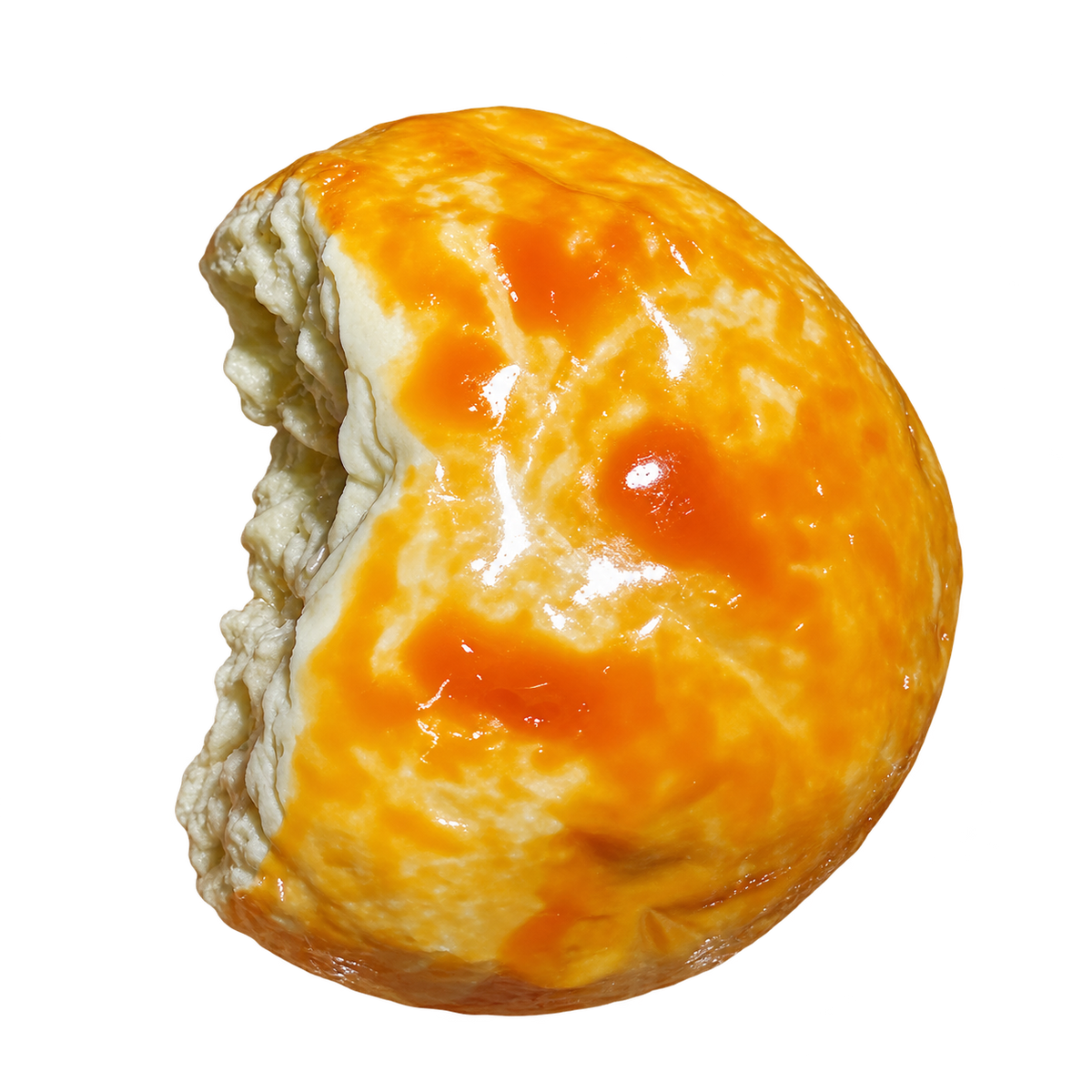 Bite Mark Bread Roll Taba Squishy — One Style — isolated product view