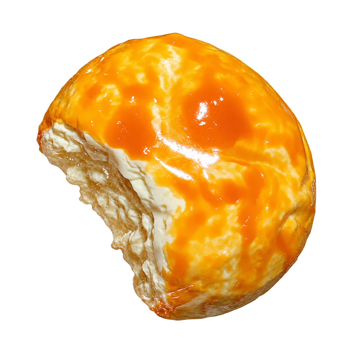Bite Mark Bread Roll Taba Squishy — One Style — isolated product view