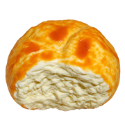Bite Mark Bread Roll Taba Squishy — One Style — isolated product view