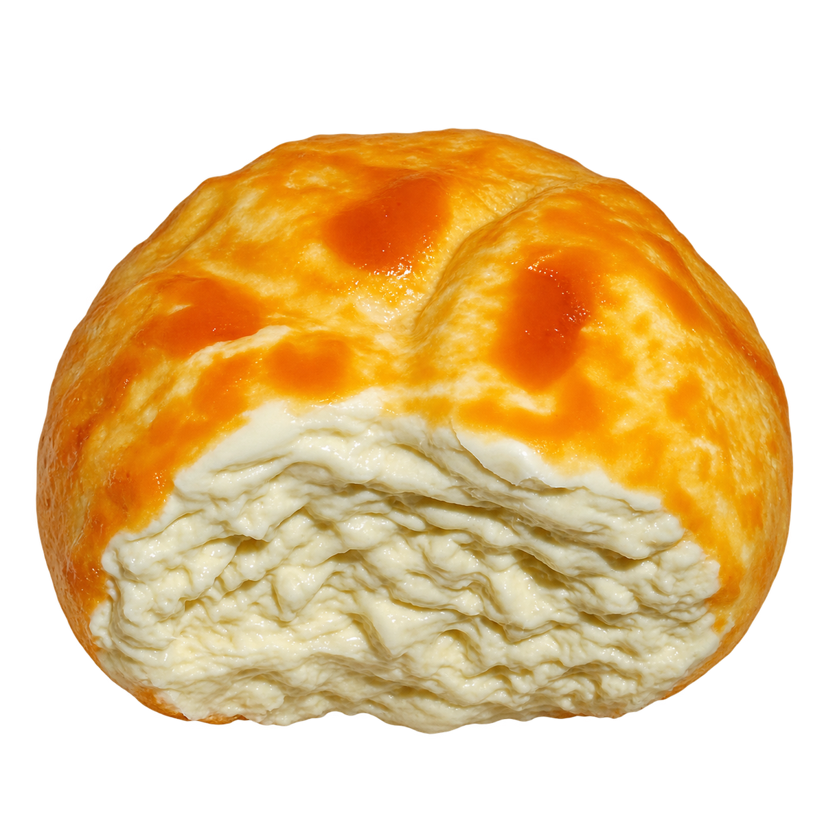 Bite Mark Bread Roll Taba Squishy — One Style — isolated product view