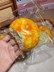 Bite Mark Bread Roll Taba Squishy — One Style — original product photograph