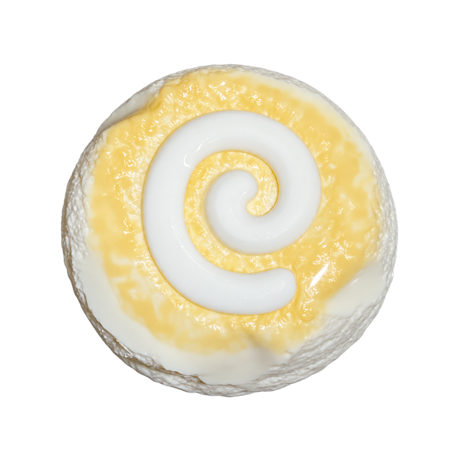 Mini Cream Sandwich Toast Taba Squishy — One Style — isolated product view