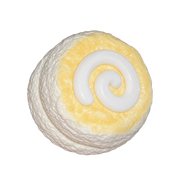 Mini Cream Sandwich Toast Taba Squishy — One Style — isolated product view