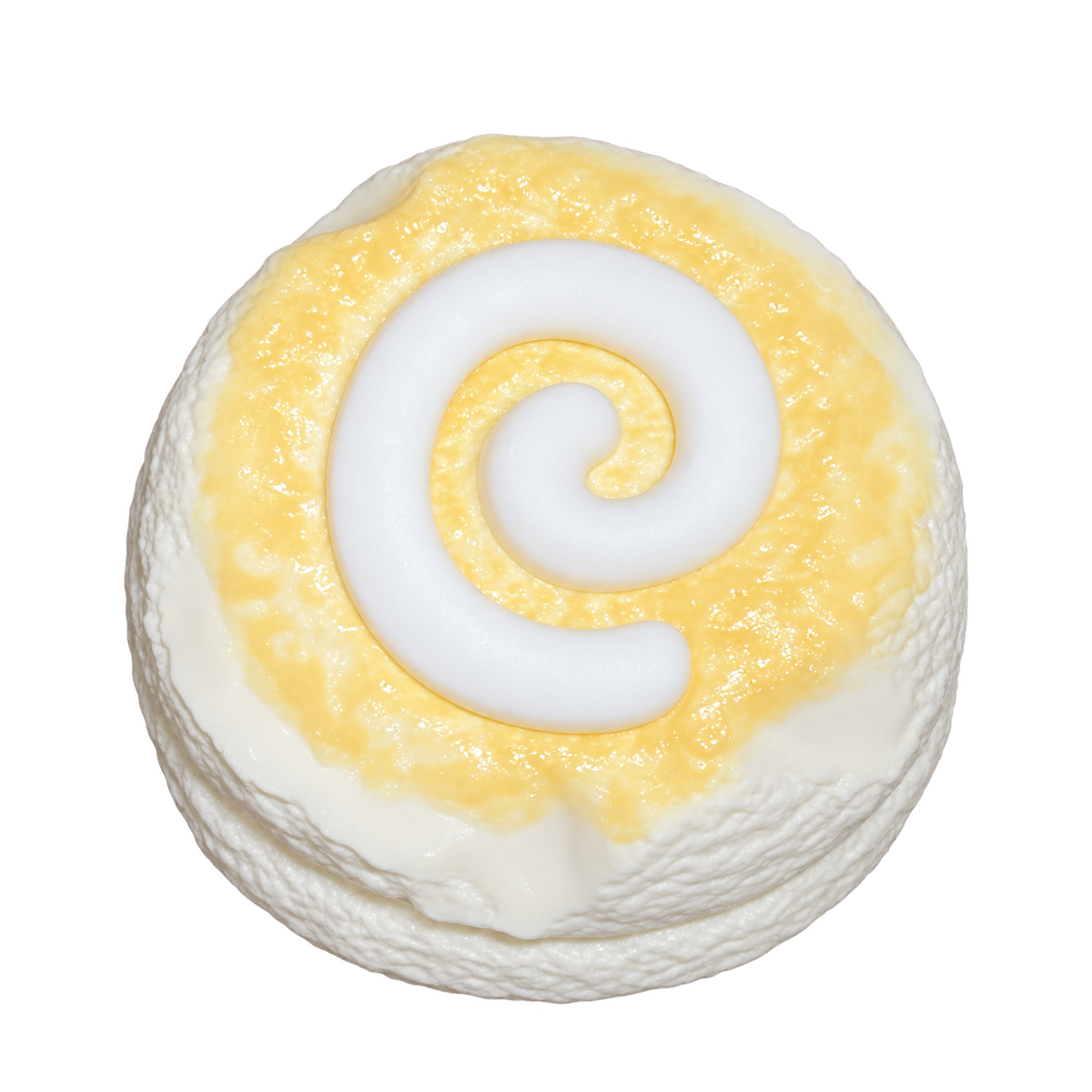 Mini Cream Sandwich Toast Taba Squishy — One Style — isolated product view