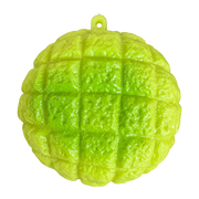 Melon Pineapple Bun — HB015-01 — Isolated product cutout