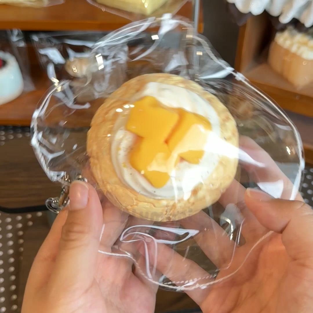 Mango Cream Pineapple Bun product video - Plumimi